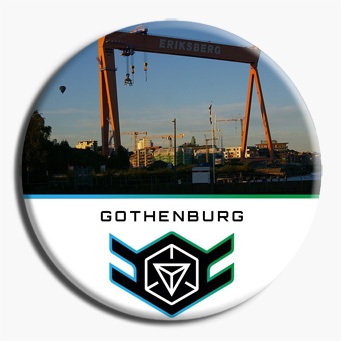 Eriksbergskranen - The Eriksberg crane is one of Sweden's largest gantry cranes and a product of the large shipbuilding industry, which was extensive in Gothenburg from the 1910s until 1979 when the shipyard was closed.