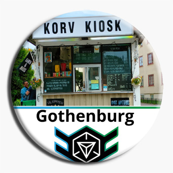 KORV KIOSK - "Korv Kiosk" has survived the changes of time for about 75 years. It serves the same fast food that your parents, or even grandparents, once munched on while balancing on a moped.