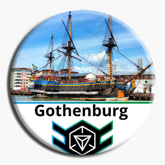 Ostindiefararen - Ostindiefararen Götheborg is a replica of an 18th-century ship in full 1:1 scale. It was built solely using the tools, building methods and materials of that time. Götheborg of Sweden is today the largest ocean-going wooden sailing ship in the world.