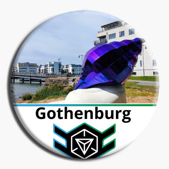 Sannegårdshamnen - Sannegårdshamnen is a port in the Göta River, between Lindholmen and Eriksberg on Hisingen in Gothenburg. The port has previously been used for coal handling, a storage area for containers, but also as a salt port. Today there are docks for private boats.