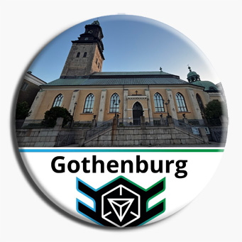 Tyska kyrkan - Tyska kyrkan (german church) or Christinae kyrka is a famous church first built in 1623. It has been rebuilt multiple times since then. 